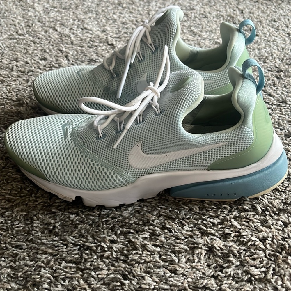 Blue Nike Shoes
